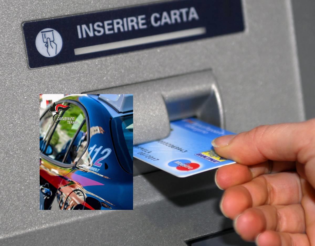 Torricella Sicura: Trovano una carta di credito e fanno spesa. Denunciate