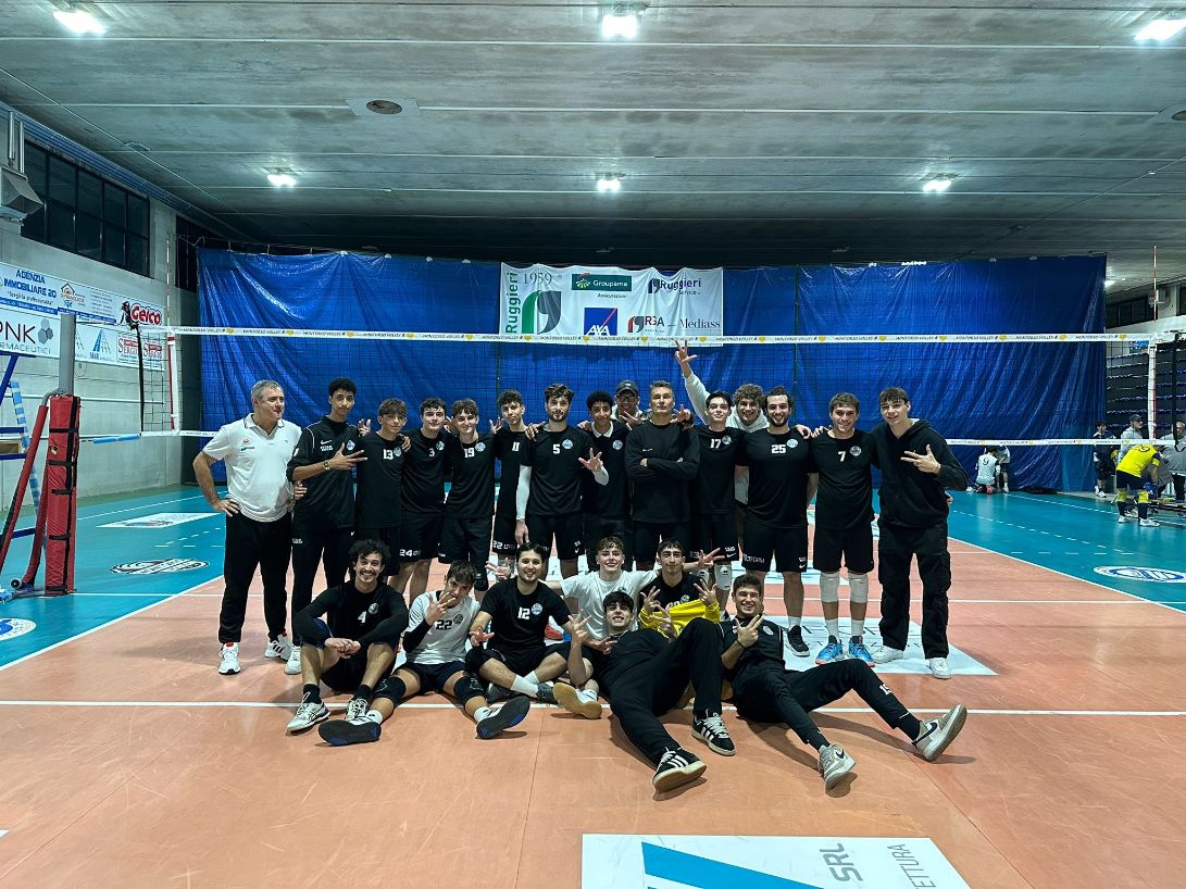 Volley D/Mas: Montorio vs Cordigeri 3 – 0. Dedbutto positivo per Giacomo Ruffilli
