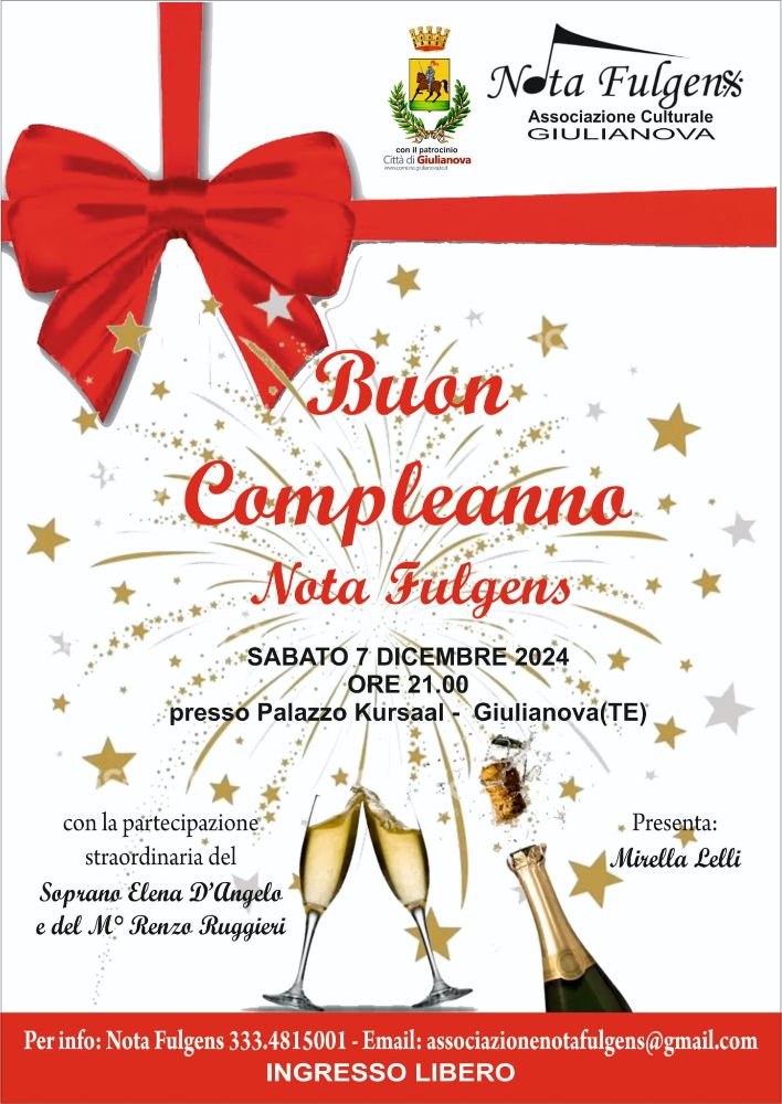 Giulianova: Nota Fulgens festeggia 5 anni di musica
