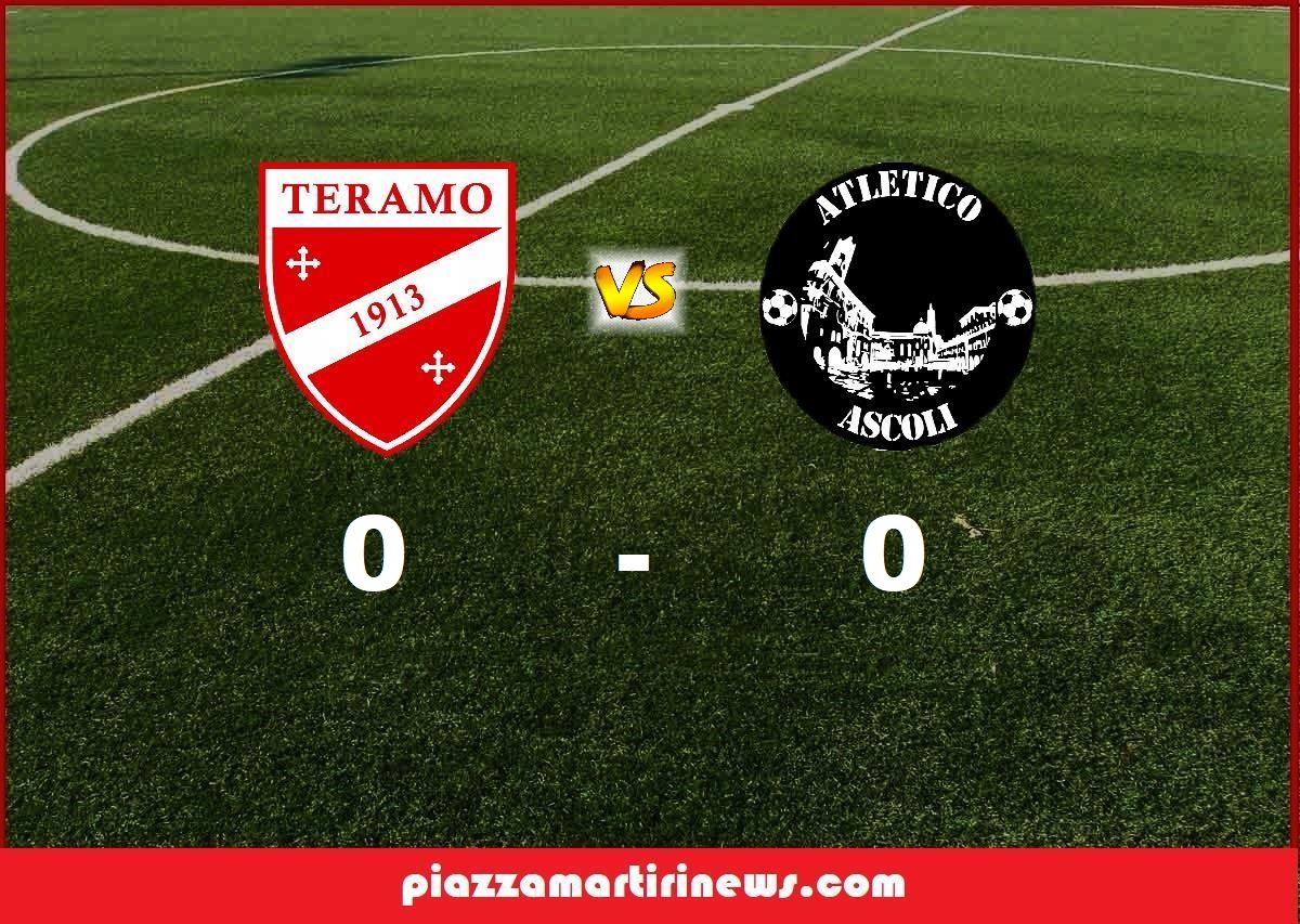 Calcio. L’Ascoli inchioda il Teramo sullo 0 a 0