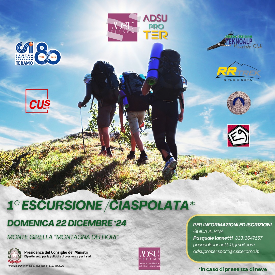 Prima “Ciaspolata” sulla Montagna dei Fiori, domenica 22