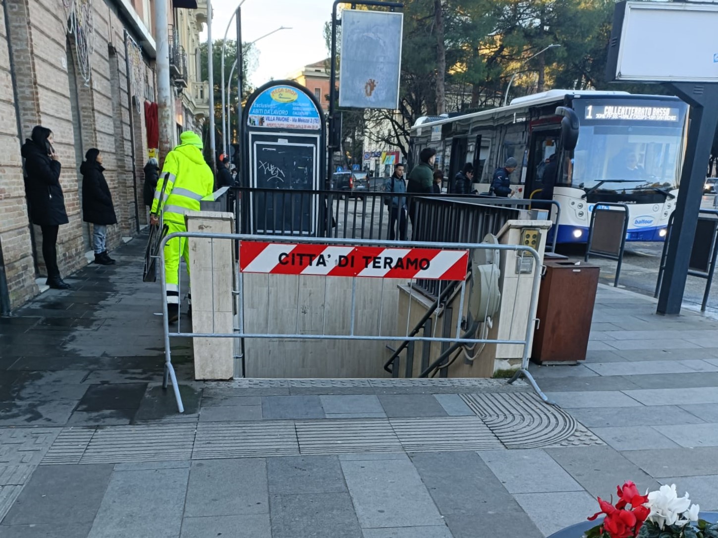 Dopo le Infiltrazioni d’acqua, Chiuso il sottopasso di piazza Garibaldi.