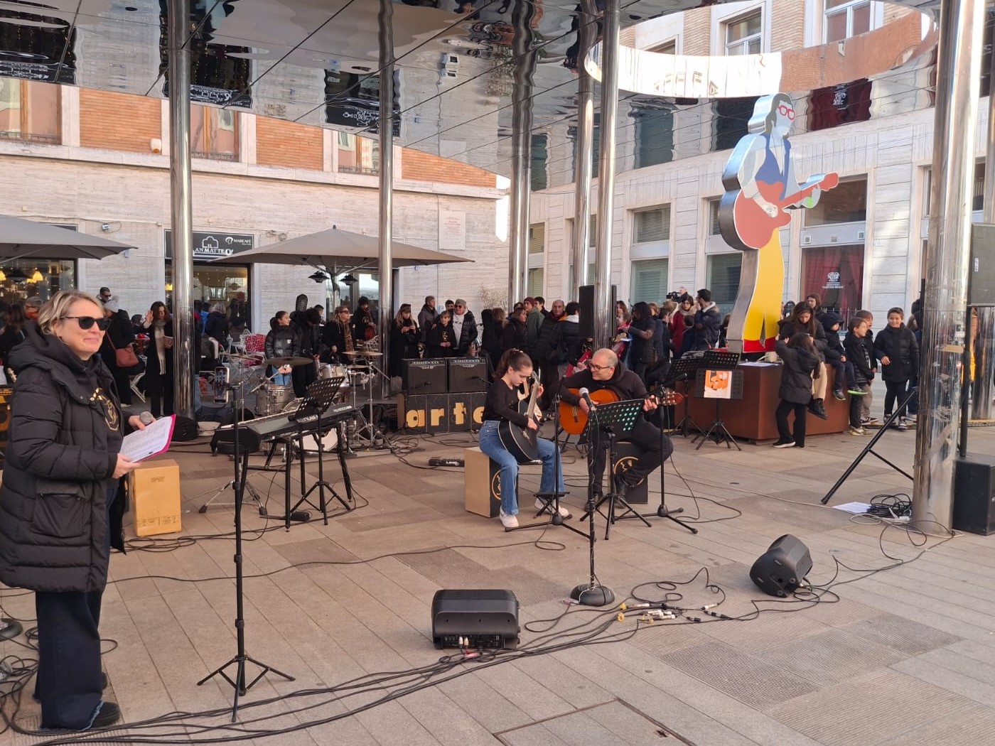 Faremusika: ragazzi rock, e non solo, in largo San Matteo.