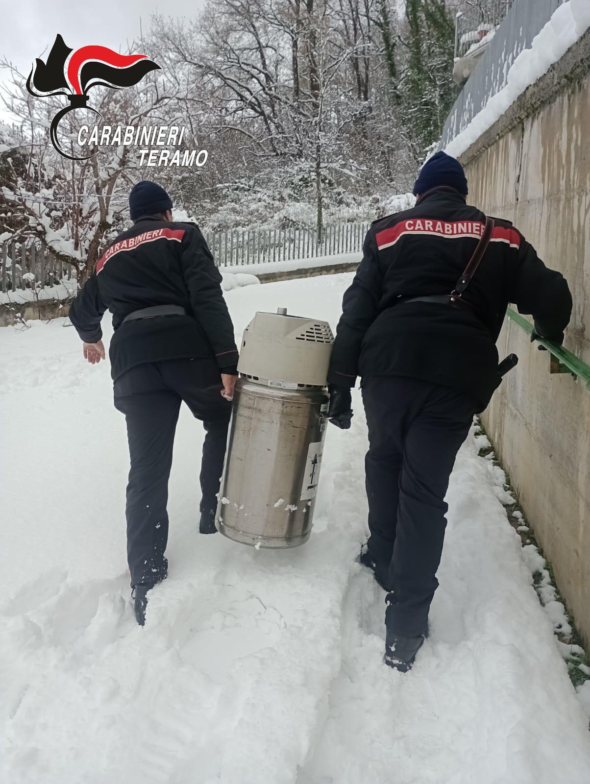 Pietracamela: Anziana sola in casa e senza ossigeno. provvedono i carabinieri in tempo record