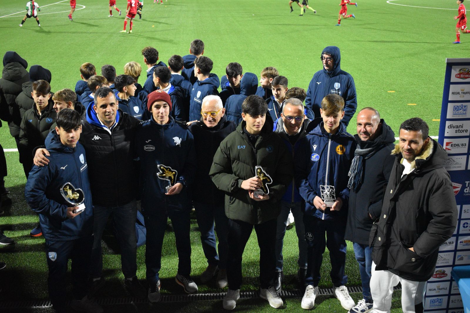 Calcio: Napoli, Lazio e Club Abruzzo conquistano il 1FamilySport