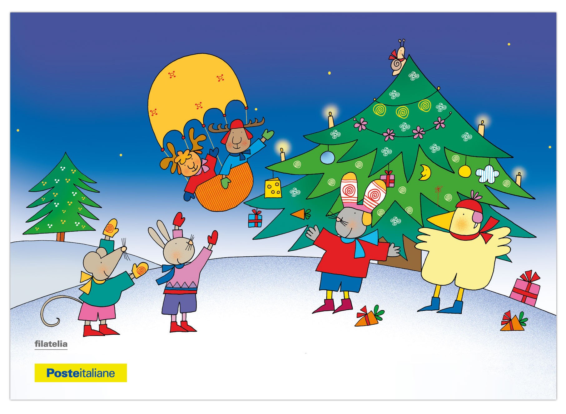 Poste Italiane celebra il Natale con una cartolina speciale: un gesto antico per un augurio moderno