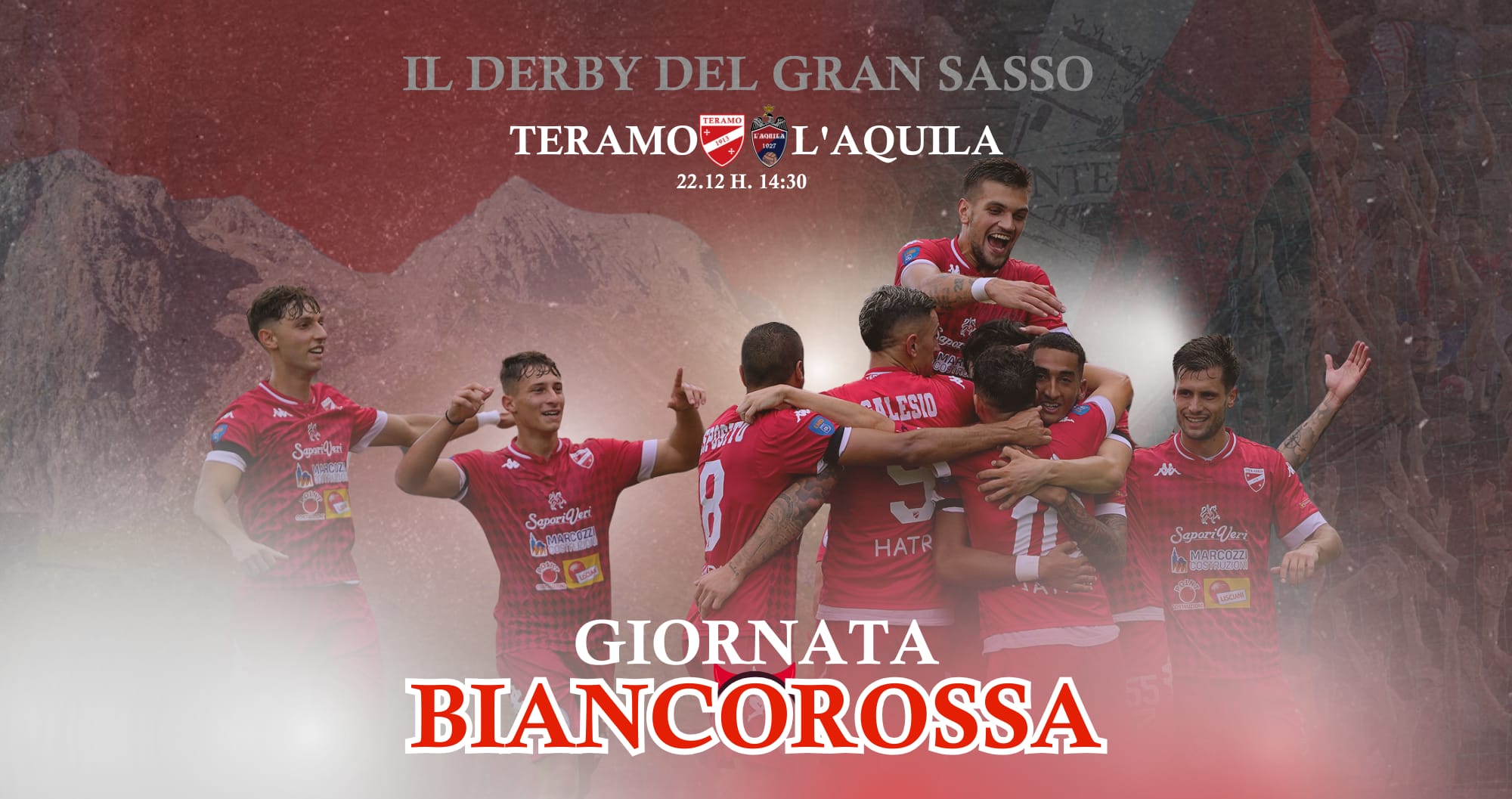 Teramo Calcio. “Giornata biancorossa”: I dettagli