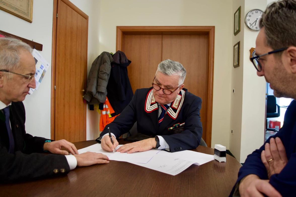 Roseto: Firmata la convenzione tra Comune e Associazione Carabinieri