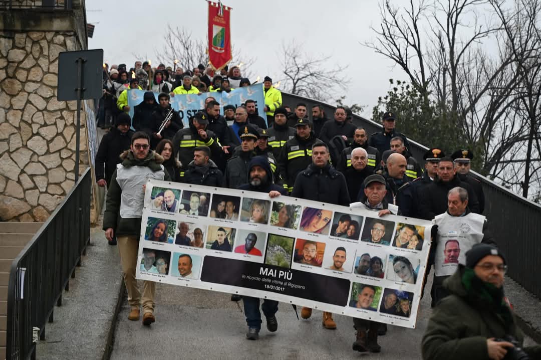 Rigopiano: Marsilio alla commemorazione delle vittime