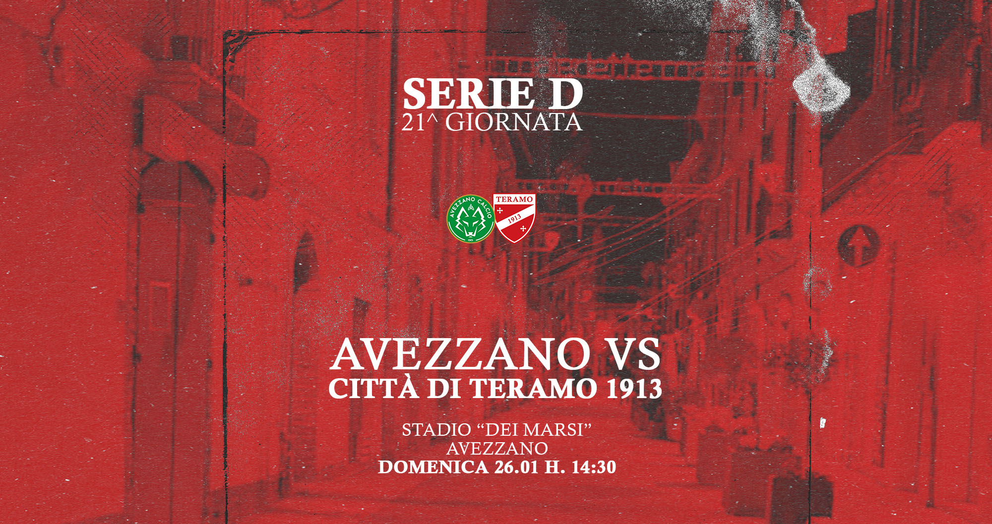 Calcio. Avezzano vs Teramo: Prevendita on line per i tifosi biancorossi. Solo distinti