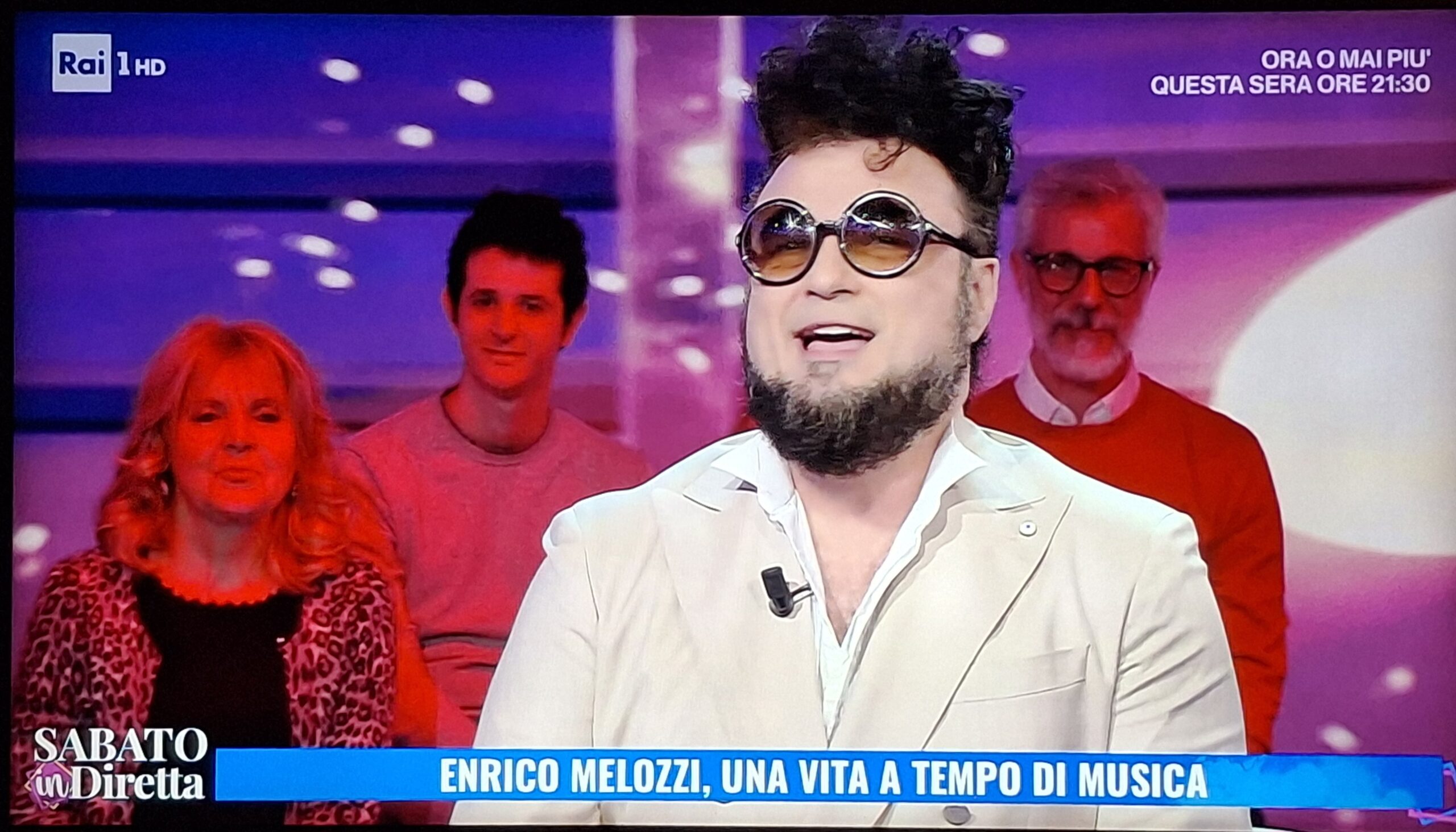 Melozzi a “Sabato in Diretta” su Rai1. Due chiacchiere su Sanremo e i prossimi impegni
