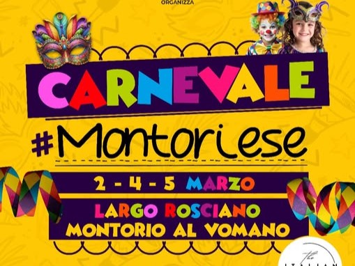 Montorio. Tre giornate dedicate al Carnevale, il programma