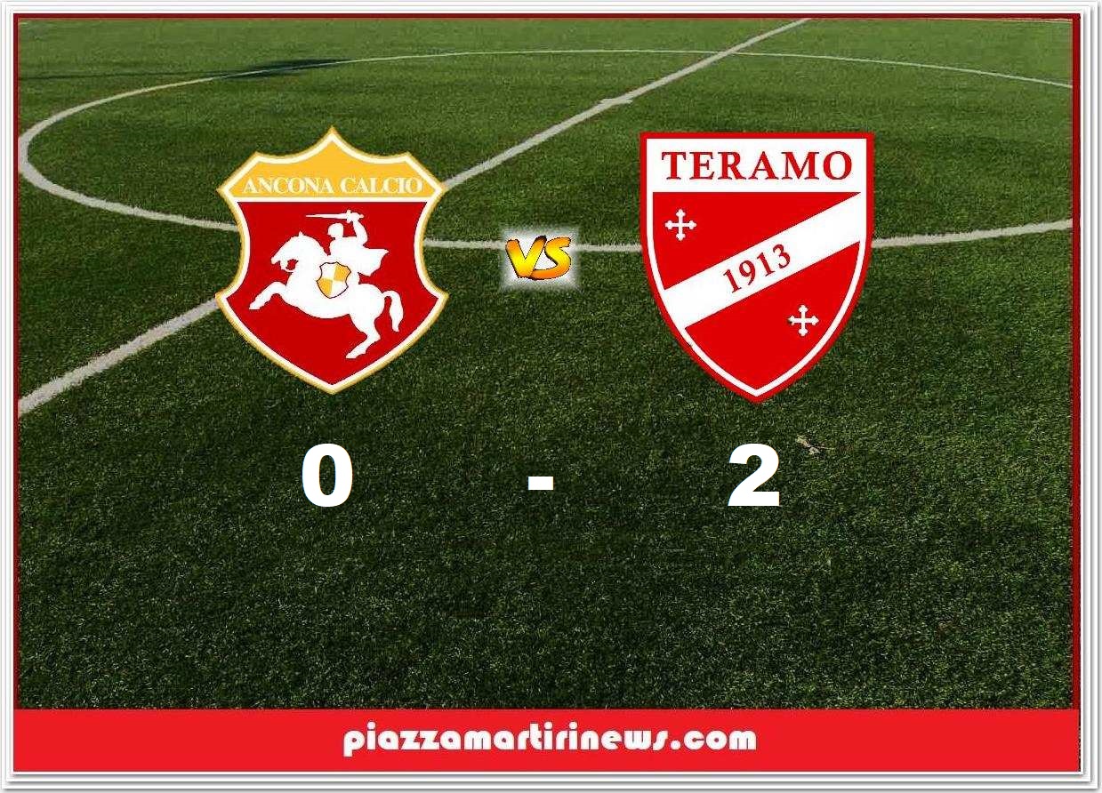 Biancorossi vittoriosi allo Stadio del Conero: 0-2 all’Ancona. Notaresco patta in casa con la Recanatese