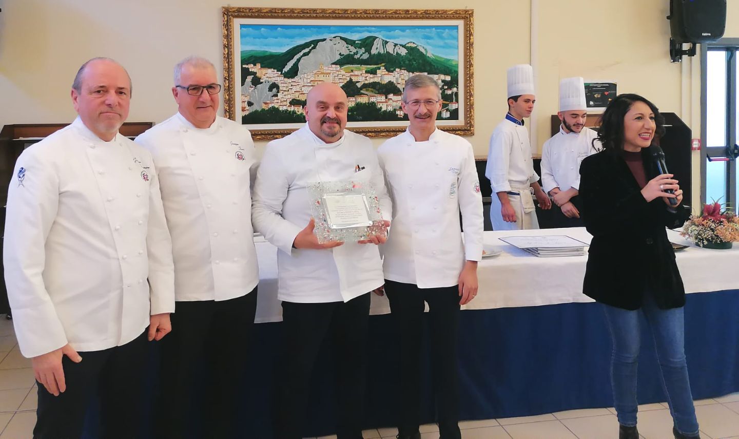 Villa Santa Maria. Con gli “Scampi alla Carlina” lo chef Antonio Gaeta si aggiudica il premio Memorial Giovanni Spaventa