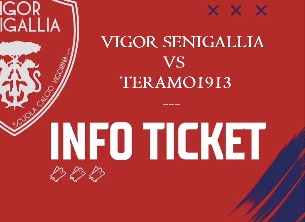Vigor Senigallia – Città di Teramo. Prevendita Biglietti