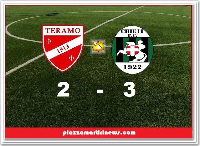 Il Chieti conquista il Bonolis: 2 a 3 sul Teramo. Poker del Notaresco sulla Fermana: 1 a 4