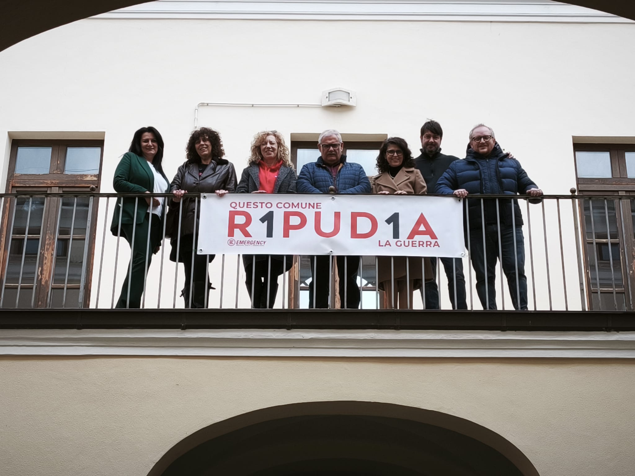 Il Comune di Mosciano aderisce alla campagna “R1PUD1A” promossa da Emergency contro la guerra