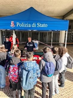 Polizia di Stato: iniziativa sulla sicurezza stradale a San Gabriele
