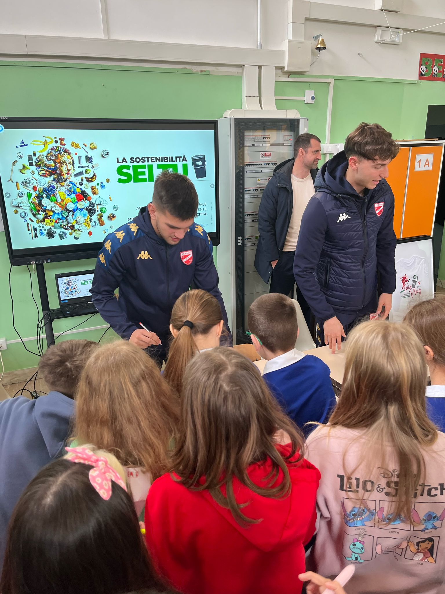 Progetto scuola “Fairplay per Teramo Ecosostenibile”: prima tappa aLla Risorgimento.