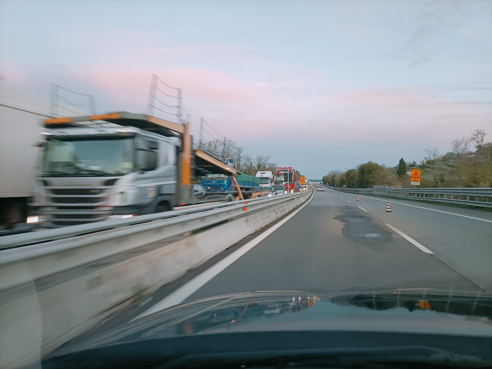 Incidente su A14, direzione nord. 12 km di coda  da Tortoreto Est