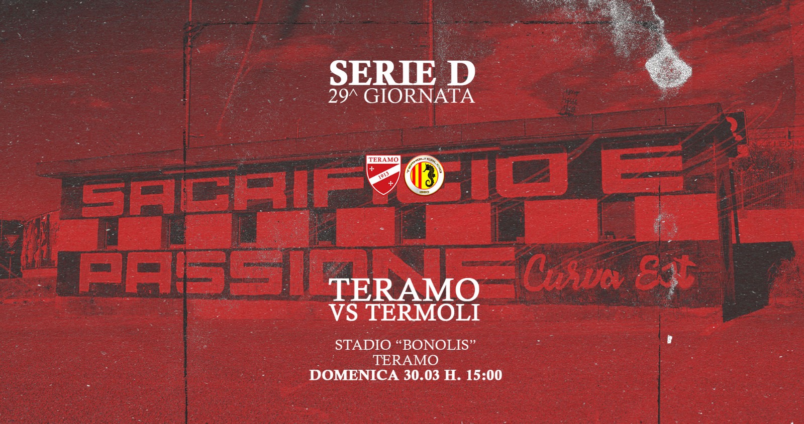 Calcio. termoli vs teramo: Prevendita biglietti da domani