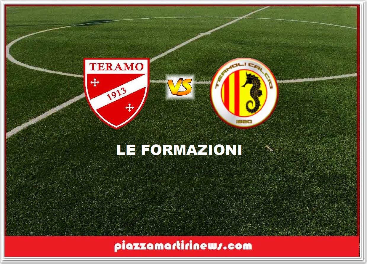 Teramo1913 vs Termoli. Le Formazioni