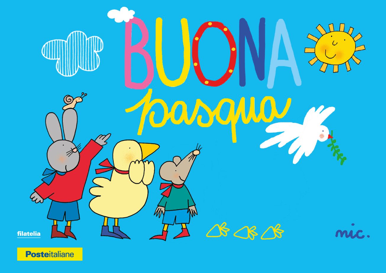 Poste Italiane: A Teramo, Giulianova e Roseto, la cartolina dedicata alla Pasqua