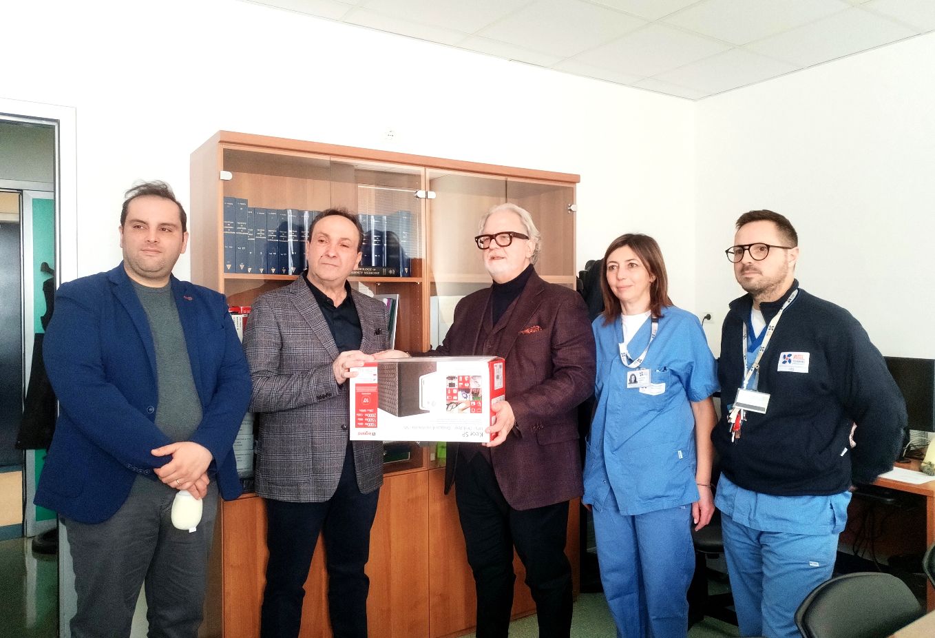 Mazzini, donata una centrale di monitoraggio alla Rianimazione