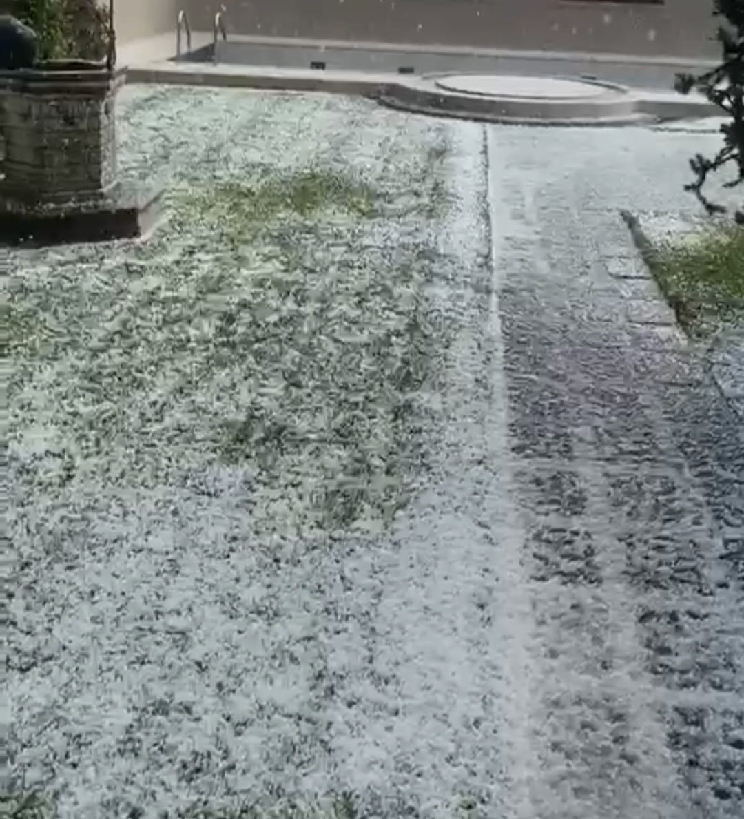 (Video)Maltempo nel Fucino: Coldiretti L’Aquila chiede lo stato di calamità per i danni da grandine