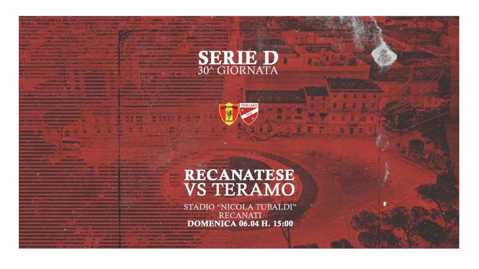 Recanatese-Teramo: cominciata la prevendita biglietti