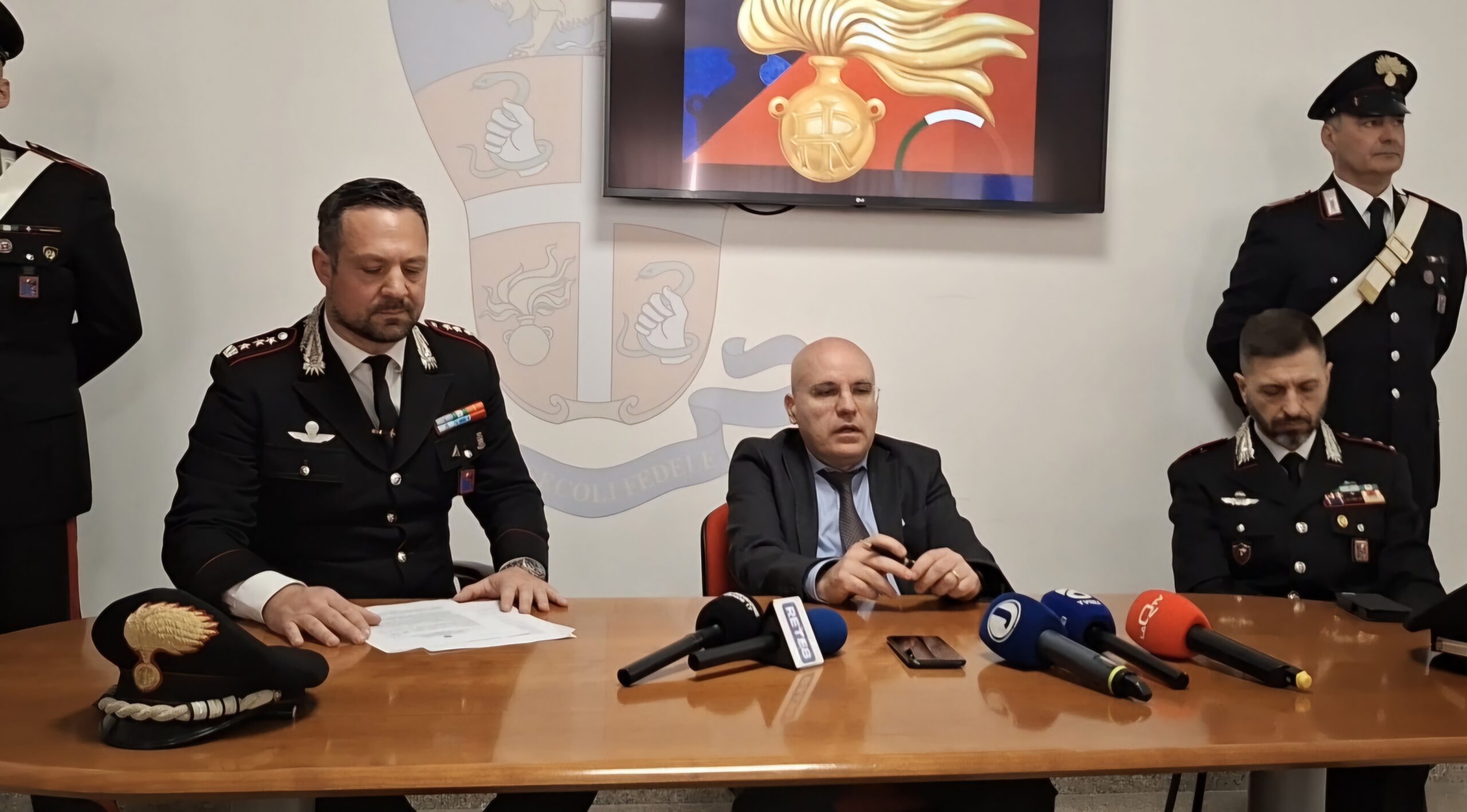(Video) Morte di Fabiana Piccioni. C’è un indagato. Parlano il Procuratore Picardi e il colonnello dei Carabinieri Saccone