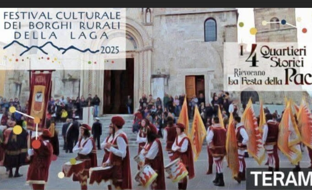 Il 27 aprile tornano a Teramo la Festa della Pace e il Festival dei Borghi. Nel calendario Corteo storico e celebrazioni solenni