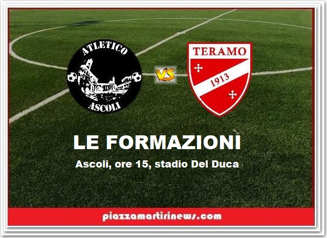 Calcio. Ascoli vs Teramo: Le Formazioni