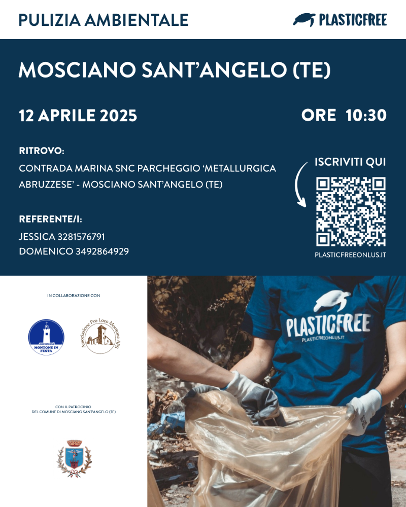 Mosciano dice “no” alla plastica: studenti e volontari uniti per pulire Contrada Marina