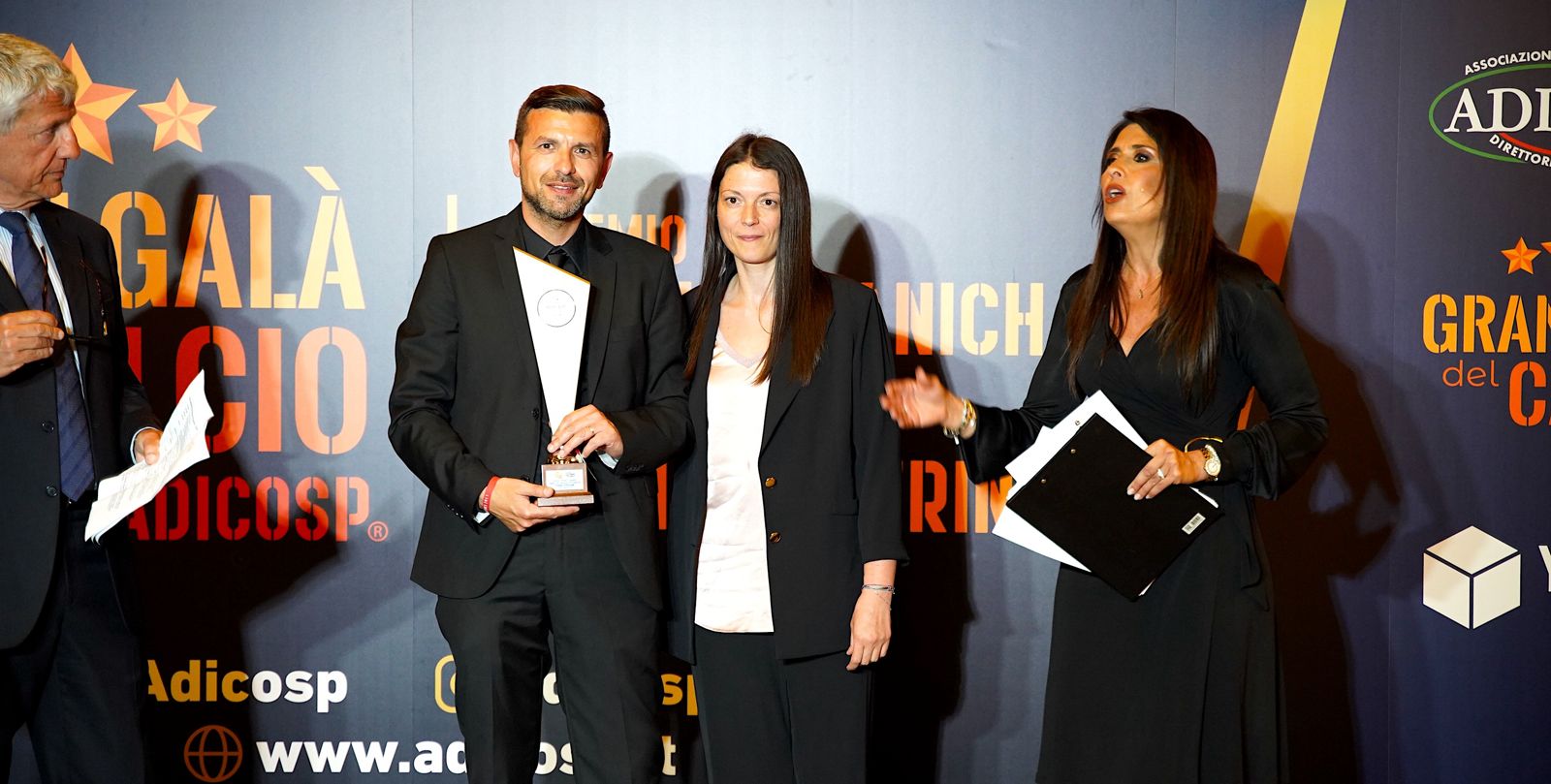 Paolo D’Ercole premiato ieri come miglior DS di Eccellenza 2023/24