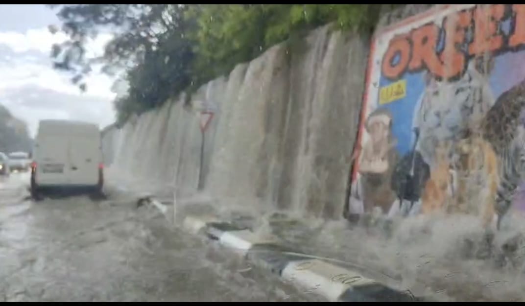 Non solo ciclabile. Buona anche per il rafting!
