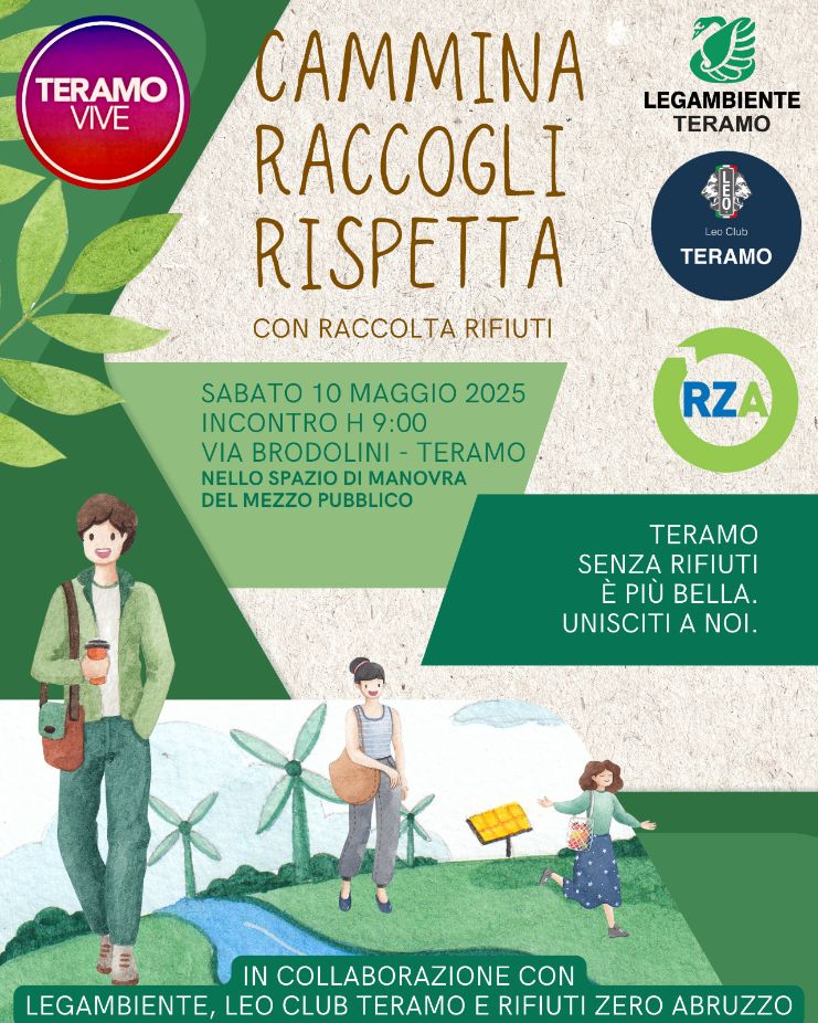TERAMO VIVE: PASSEGGIATA ECOLOGICA NEL QUARTIERE CASTELLO