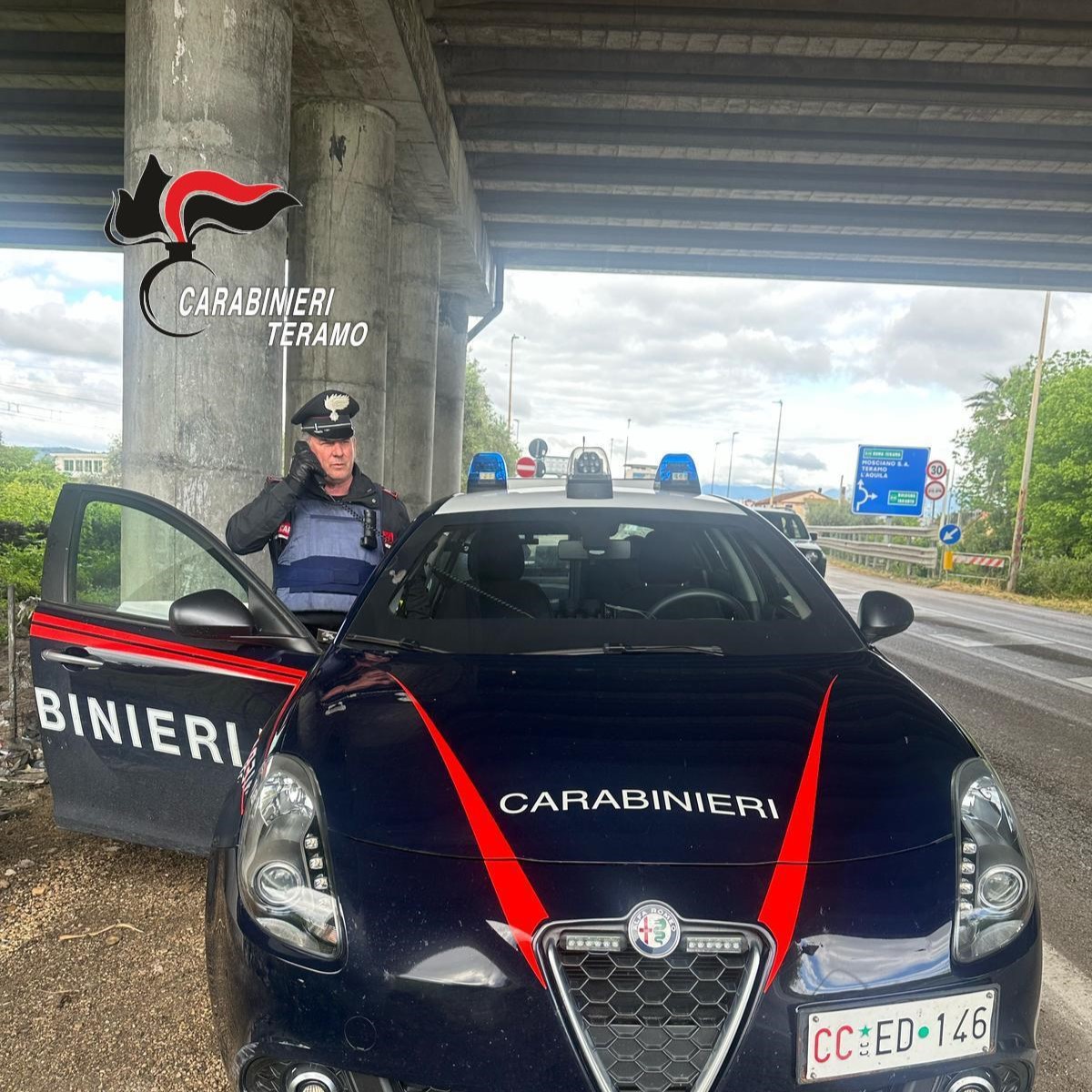 Castellalto: Giovane Straniero Arrestato per Detenzione di Cocaina