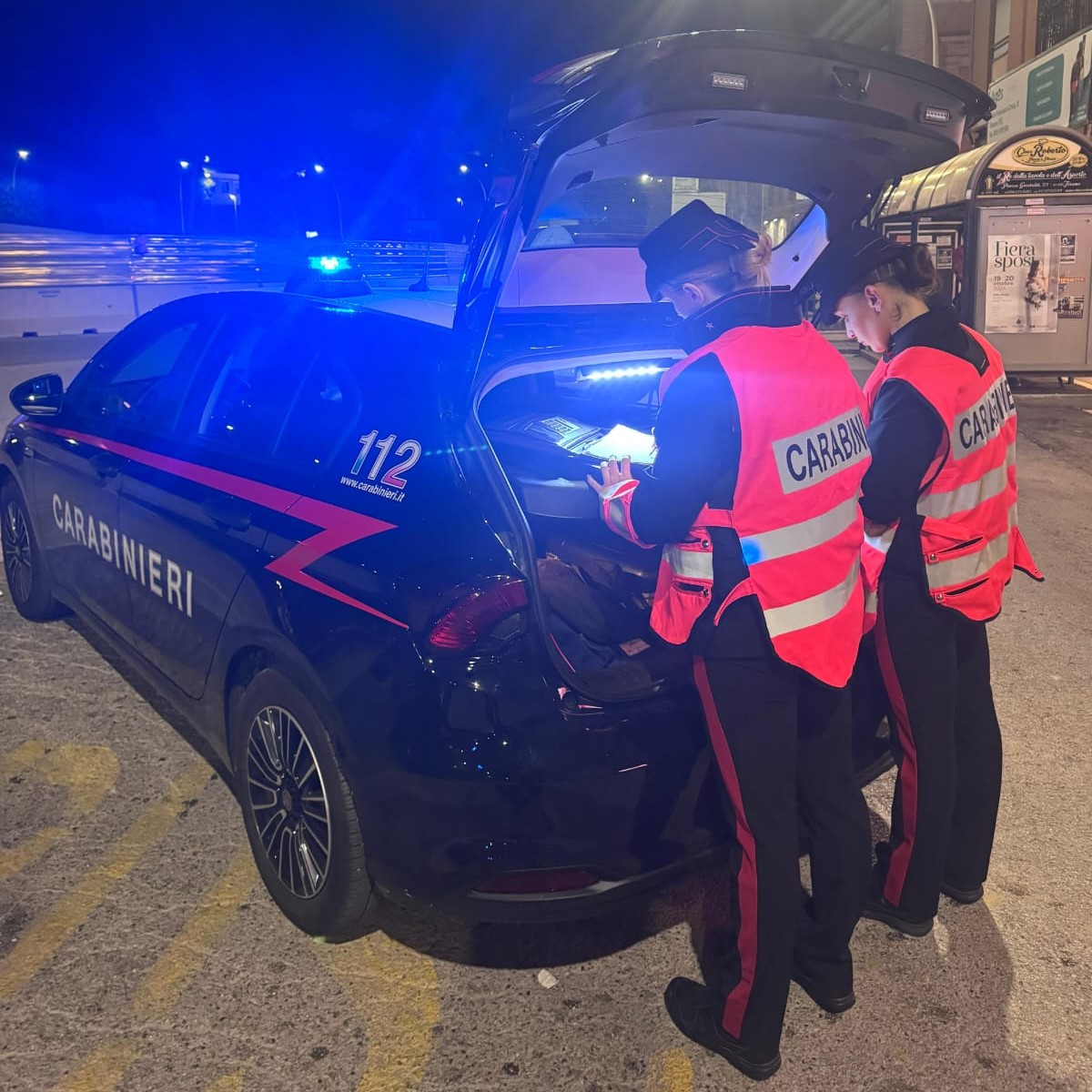 Tortoreto. Due interventi dei carabinieri: Un denunciato per Documenti Contraffatti, un Arrestato per Spaccio e Truffa