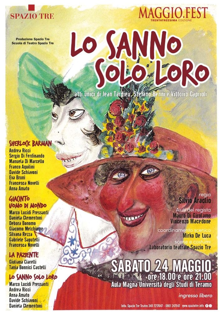 Doppio Appuntamento Teatrale all’Università di Teramo: “Lo Sanno Solo Loro” in Scena