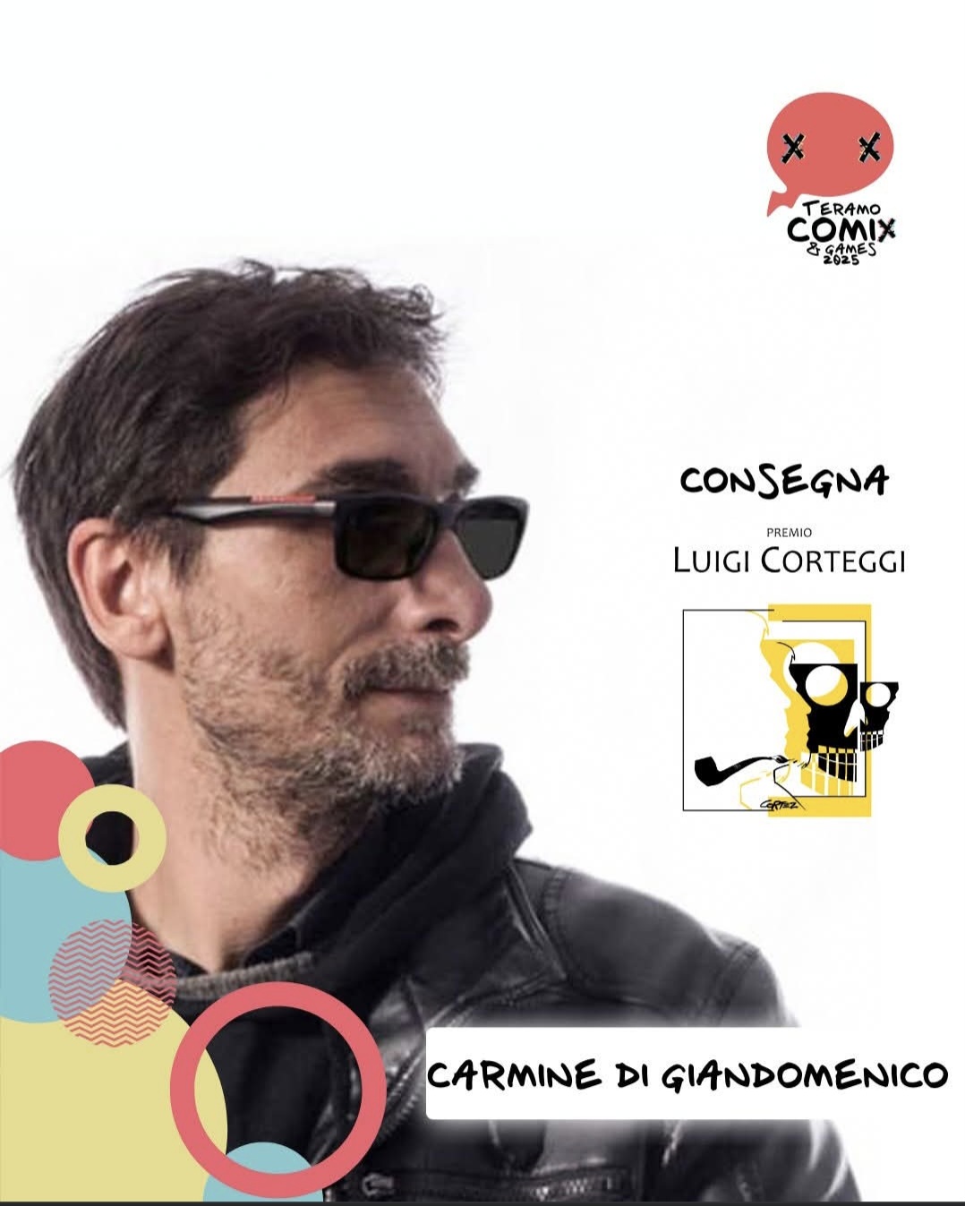 Teramo Comix. Sarà Carmine Di Giandomenico a consegnare il Premio Luigi Corteggi