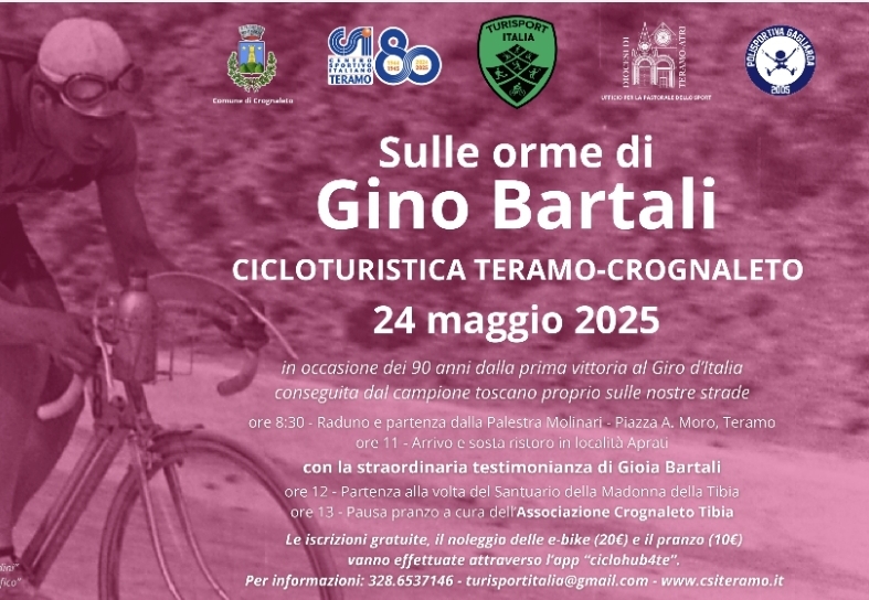 Pedalando nella Storia: Cicloturistica Teramo-Crognaleto sulle Orme di Gino Bartali