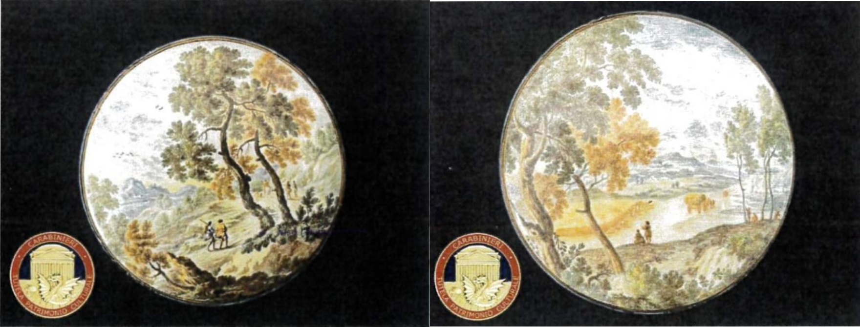 I carabinieri restituiscono a Castelli opere d’arte trafugate negli anni ’60 e ’70