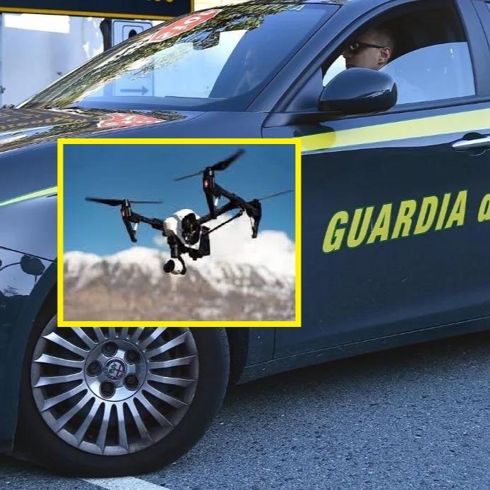 Canistro: Fugge all’arresto per spaccio, drone con sensore termico impiegato nelle ricerche