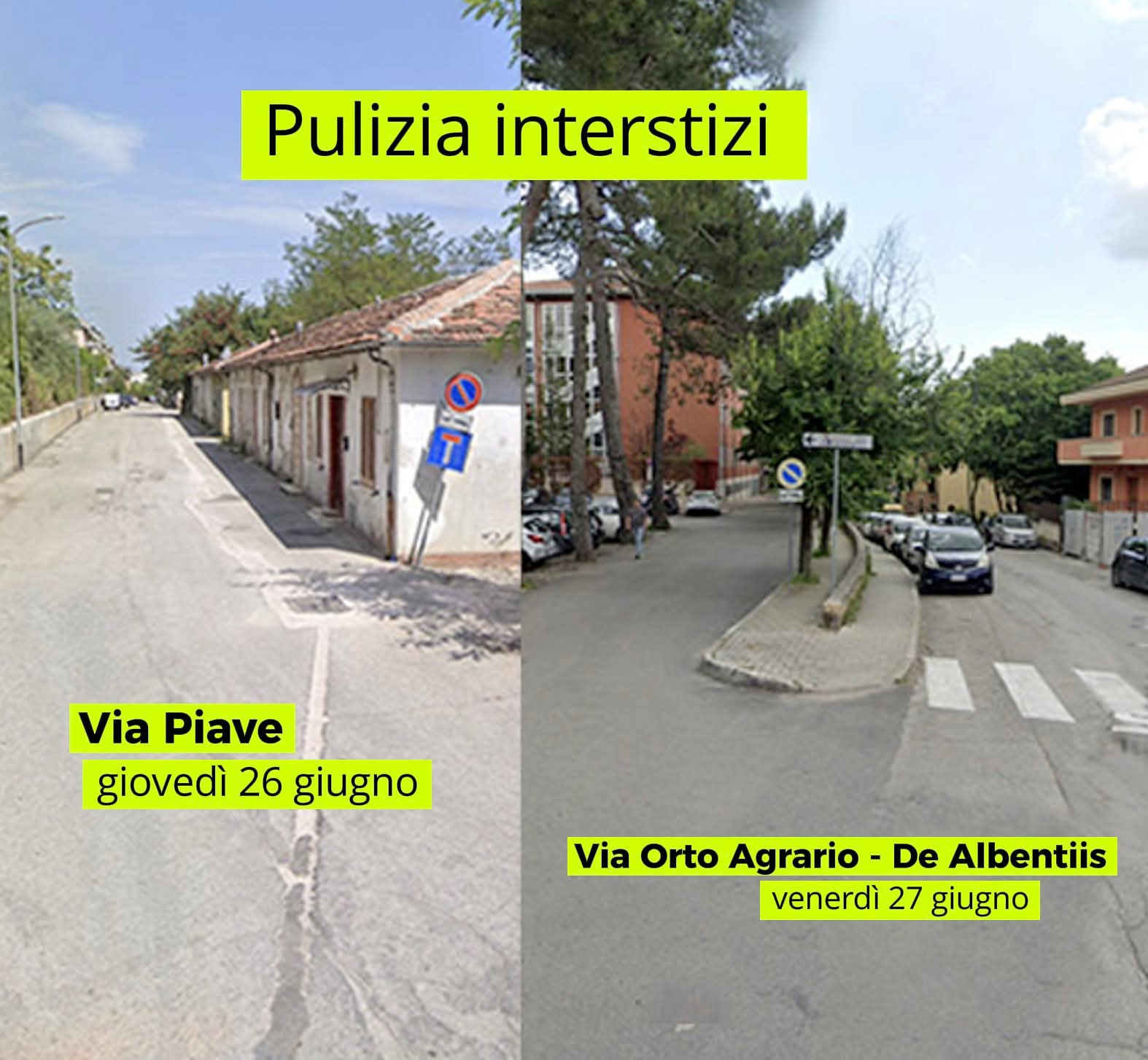 TEAM: Interventi di Pulizia e Manutenzione del Verde Urbano