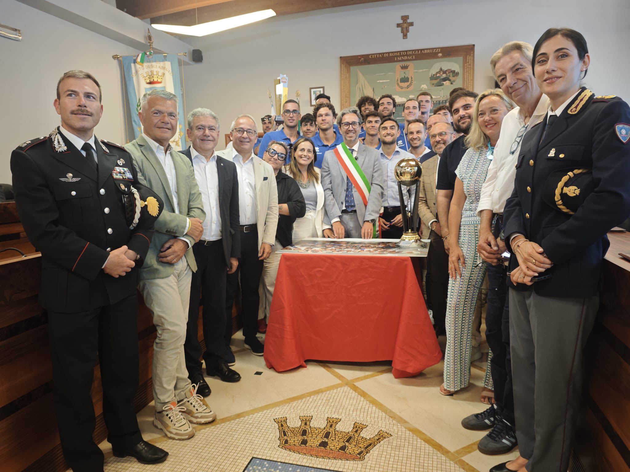 Roseto in festa per il ritorno della Pallacanestro Roseto in Serie A2
