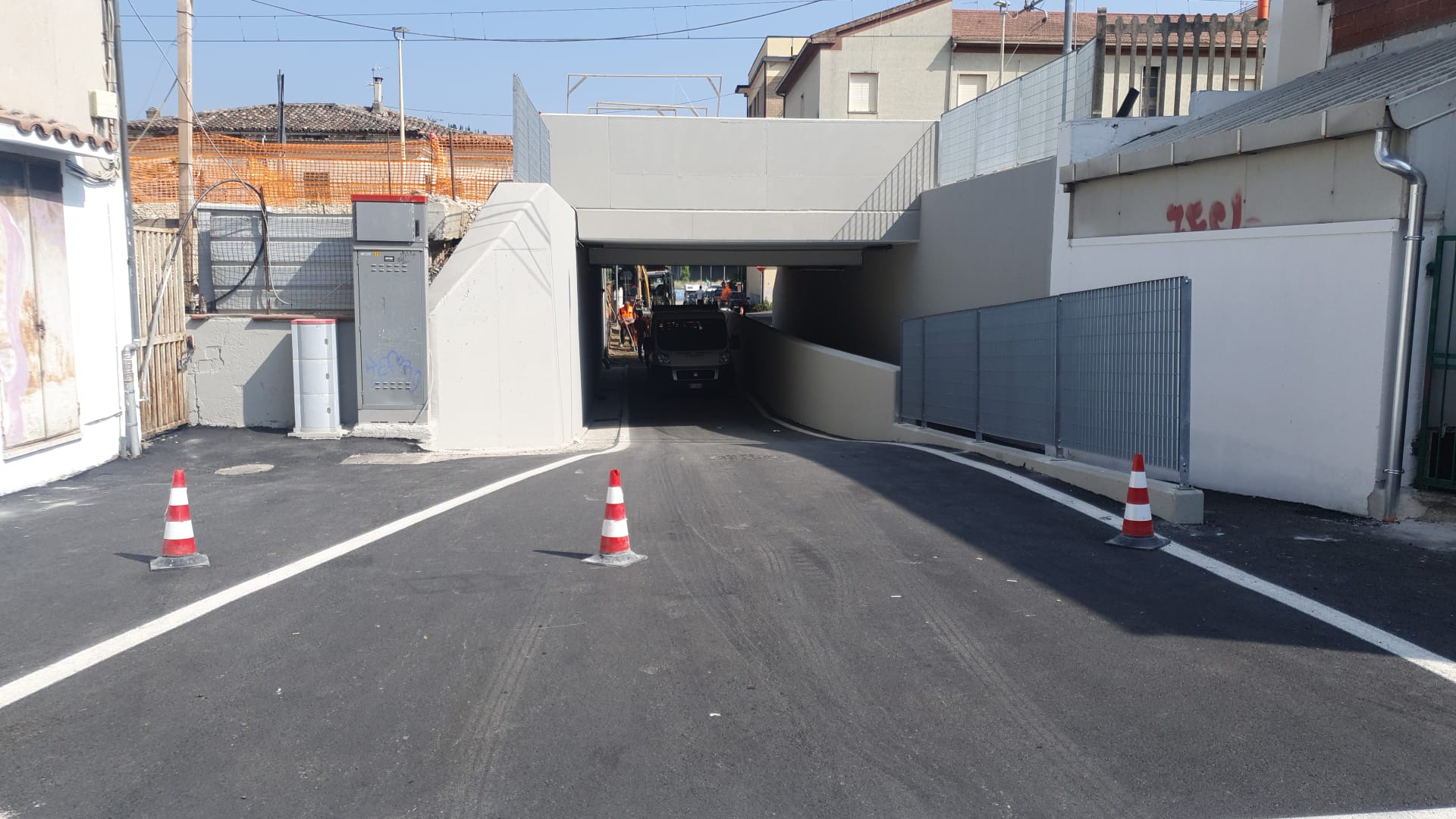 Il Comune: Il sottopasso di via Gammelli riaperto in giornata