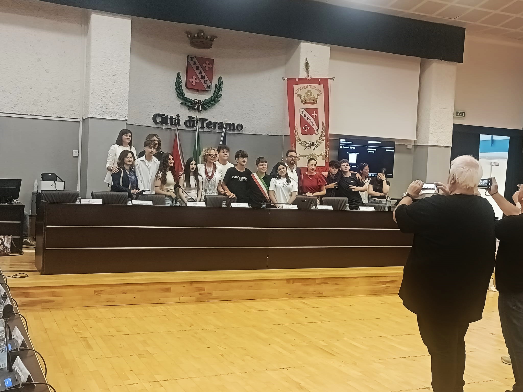 Andrea Contrisciani è il nuovo sindaco (Junior) di teramo