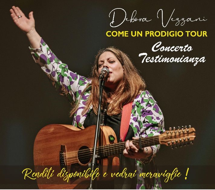 Debora Vezzani apre la tre giorni della festa del quartiere Castello con un concerto-testimonianza