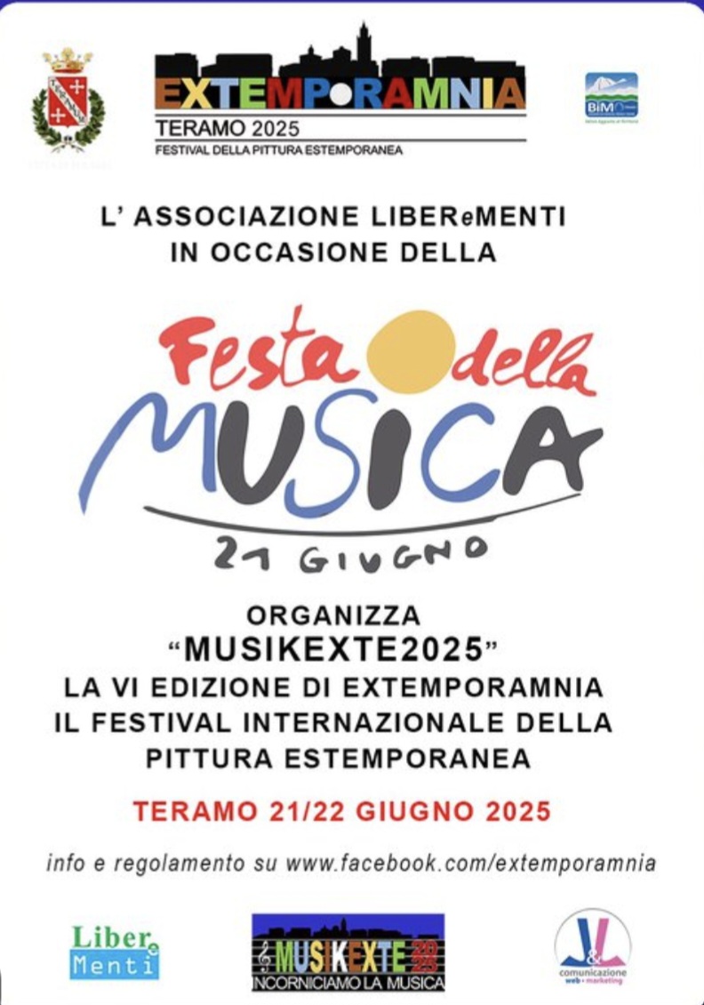 “DIPINGERE LA MUSICA”. È IL TEMA SCELTO PER L’EDIZIONE DI EXTE–EXTEMPORAMNIA 2025: UN WEEKEND TRA ARTE E MUSICA